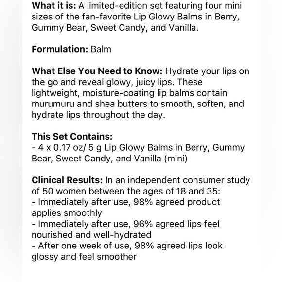 New In Box- Laneige glowy lip mini set - Picture 2 of 5